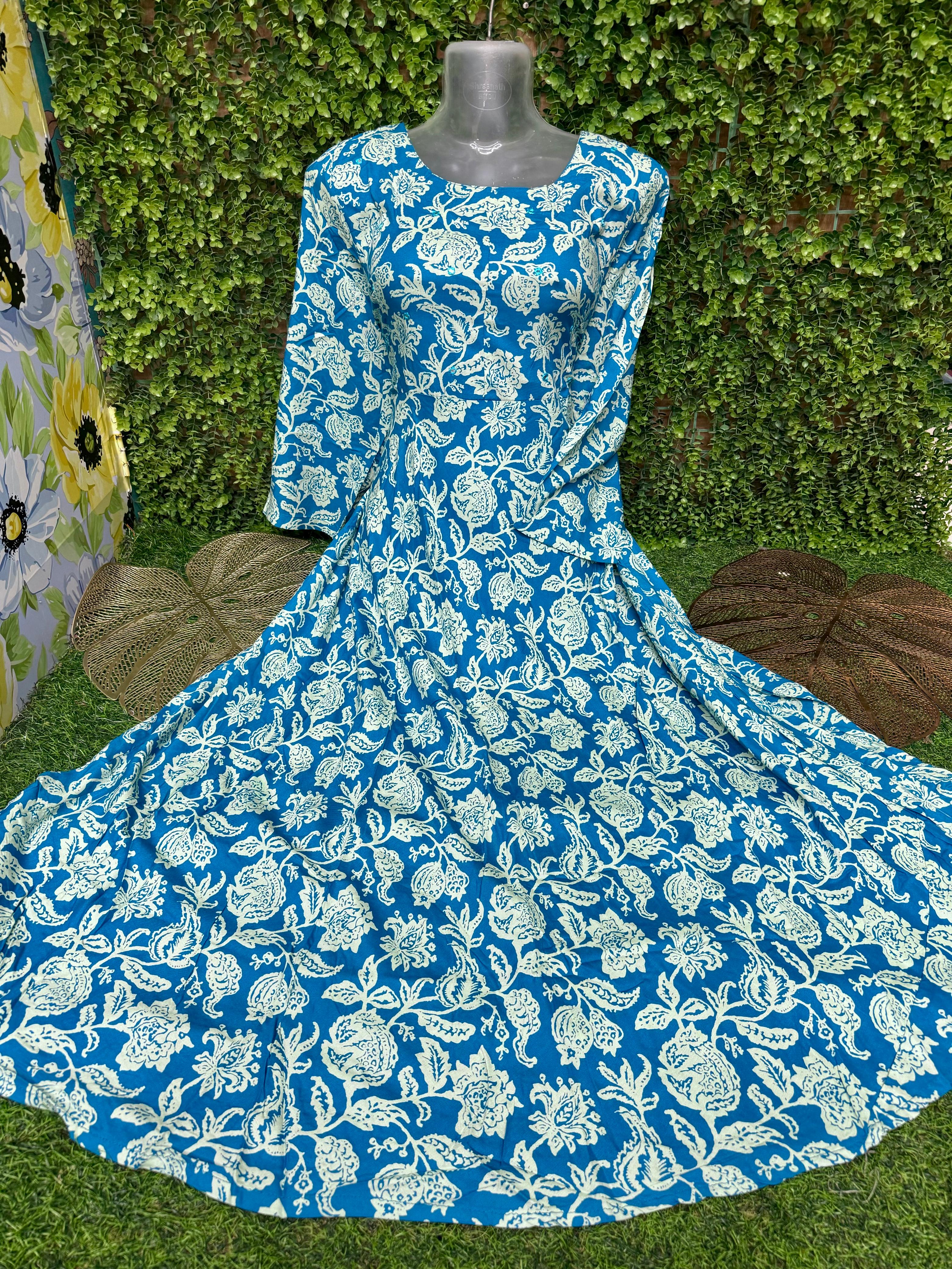 PLUS SIZE - LONG UMBRELLA KURTIS