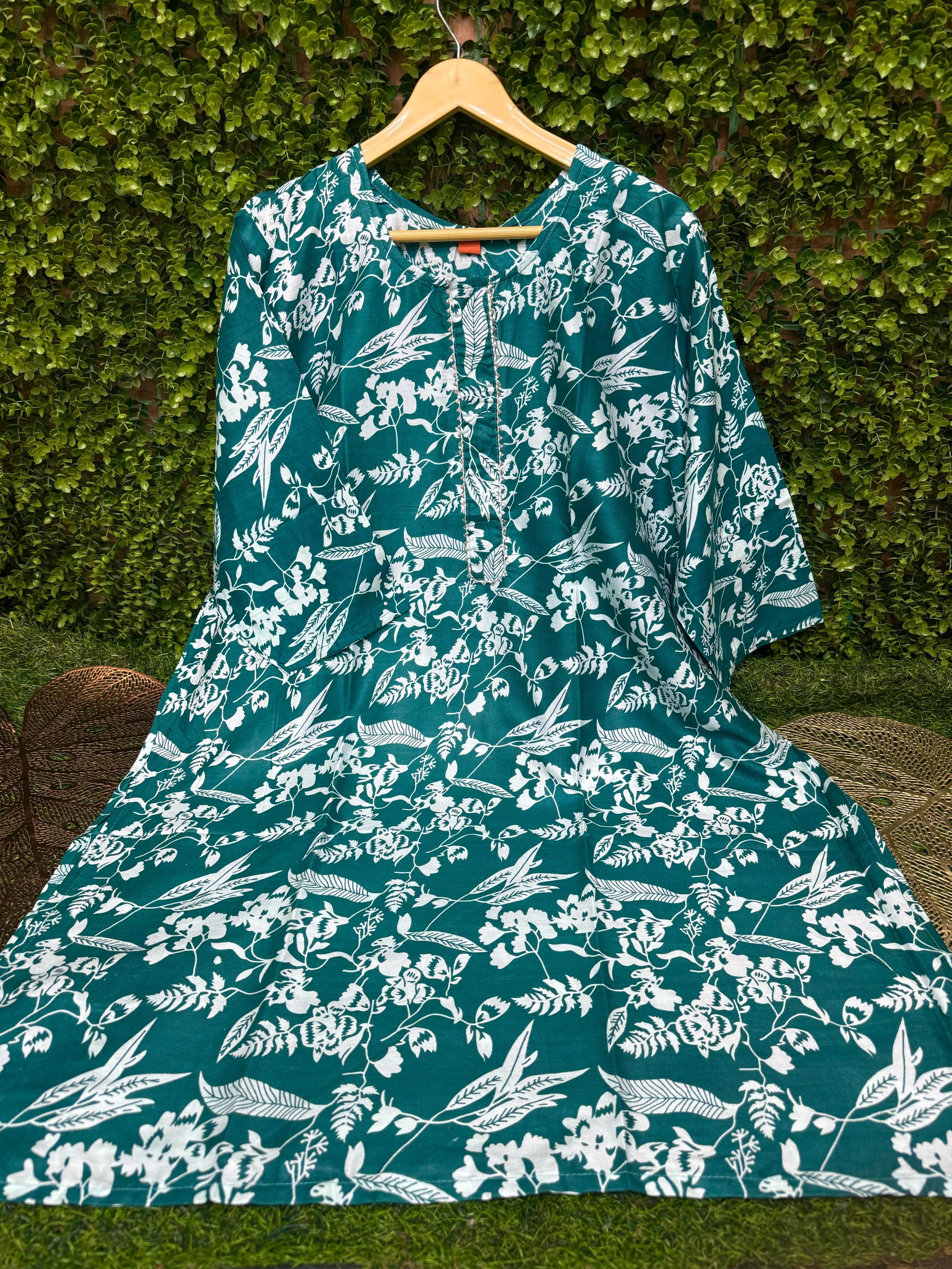 PLUS SIZE - SIDE OPEN KURTIS