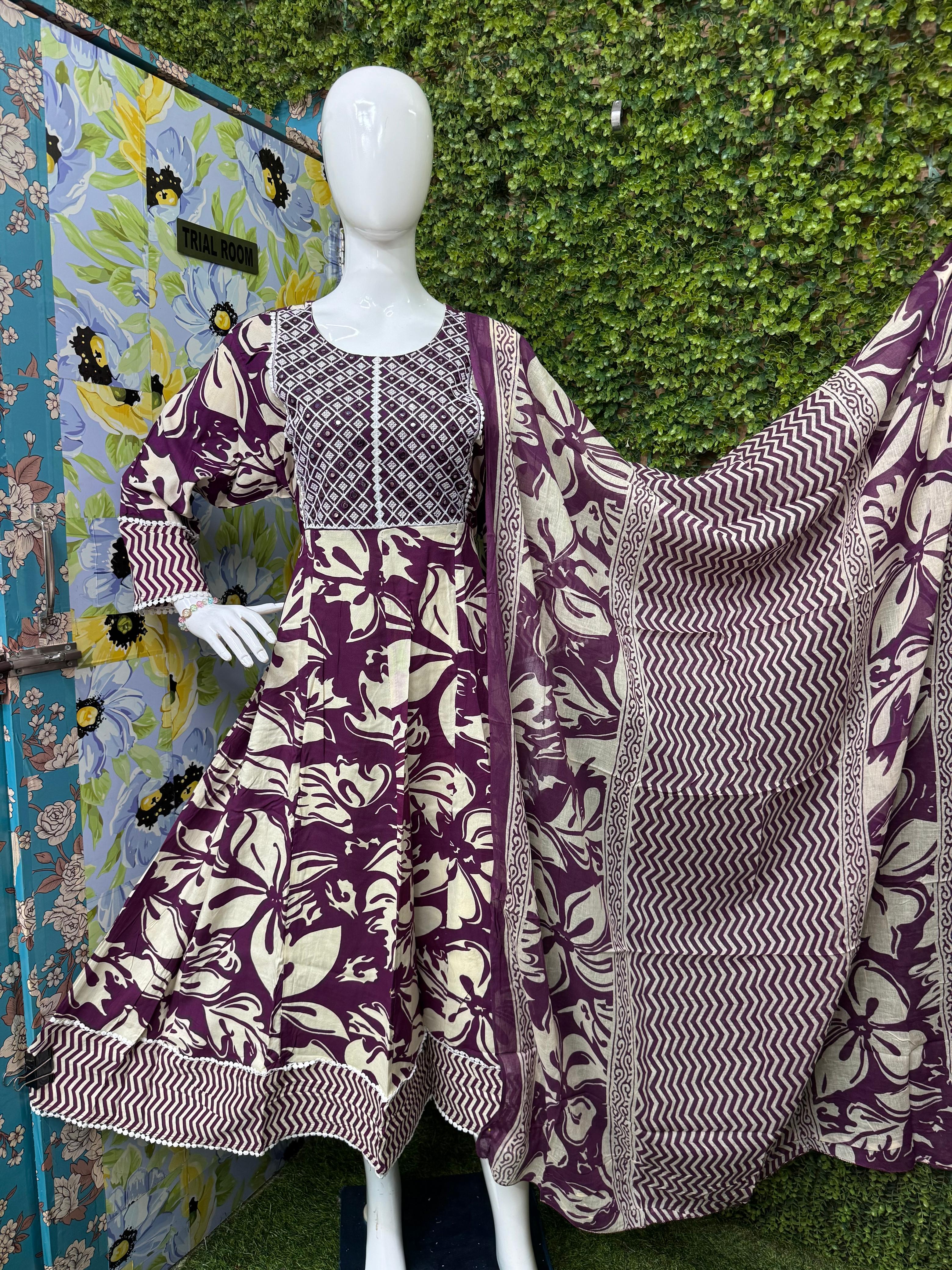 PLUS SIZE - KURTI WITH DUPATTA