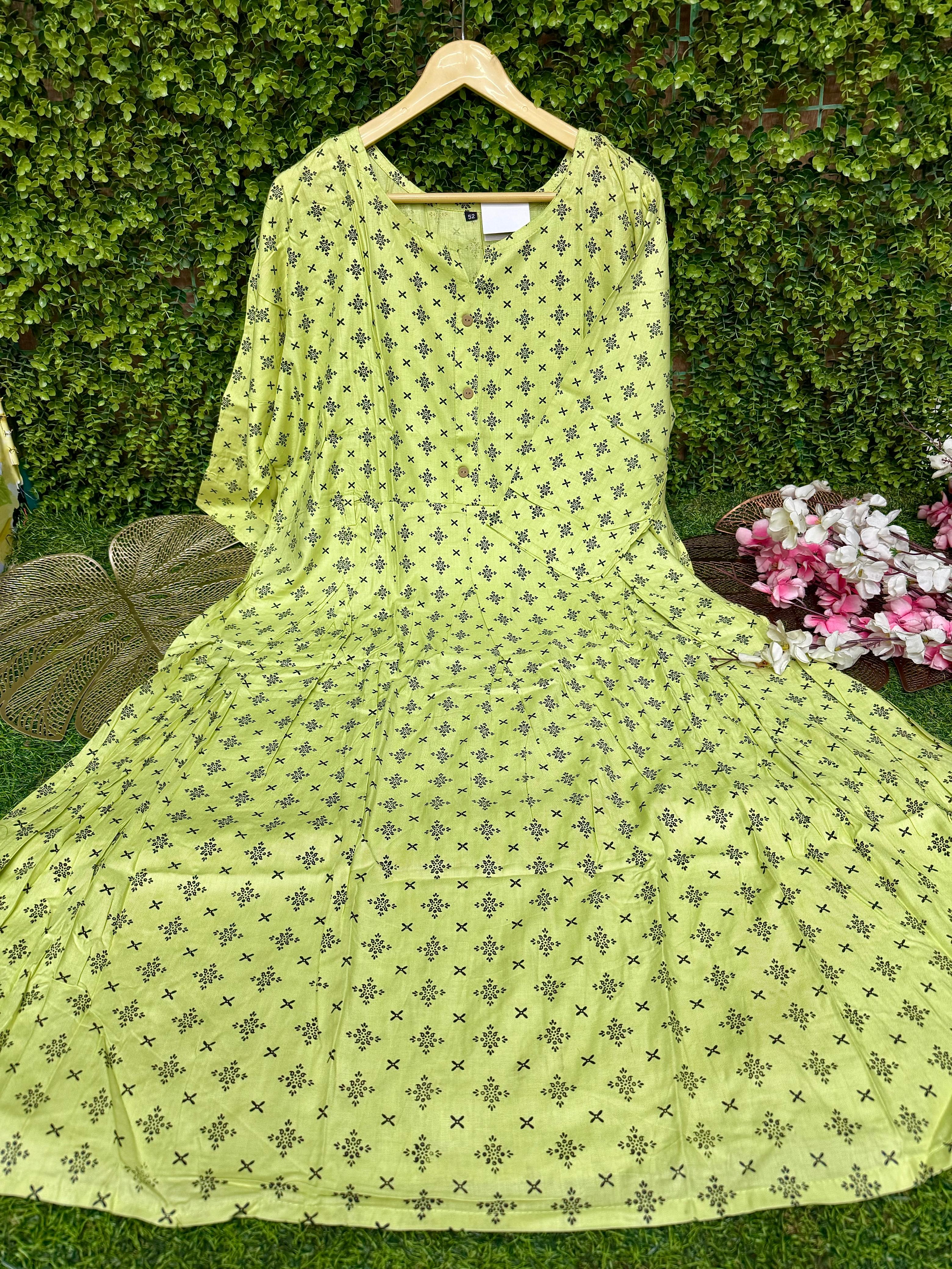 PLUS SIZE - UMBRELLA KURTIS