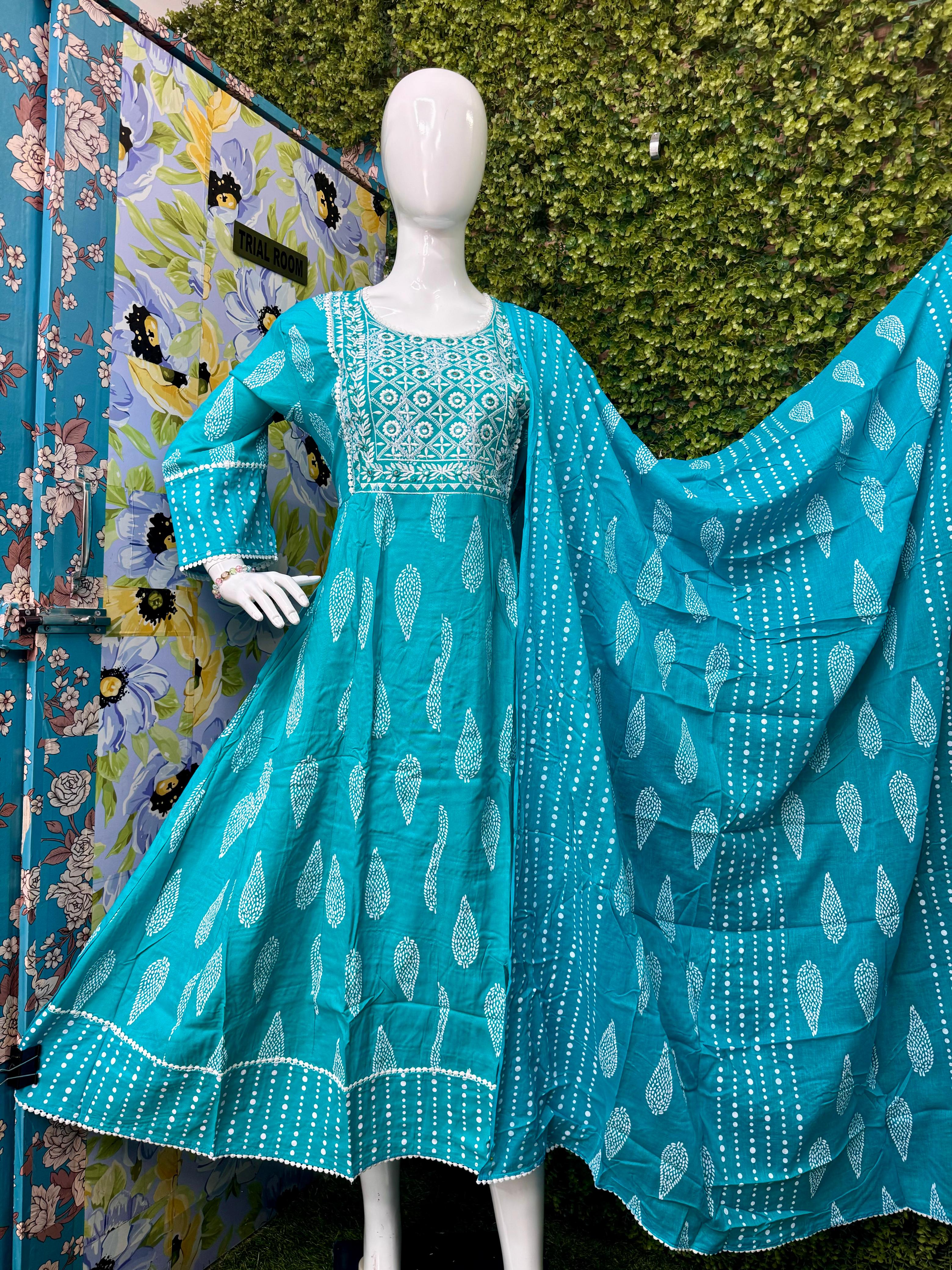 PLUS SIZE - KURTI WITH DUPATTA