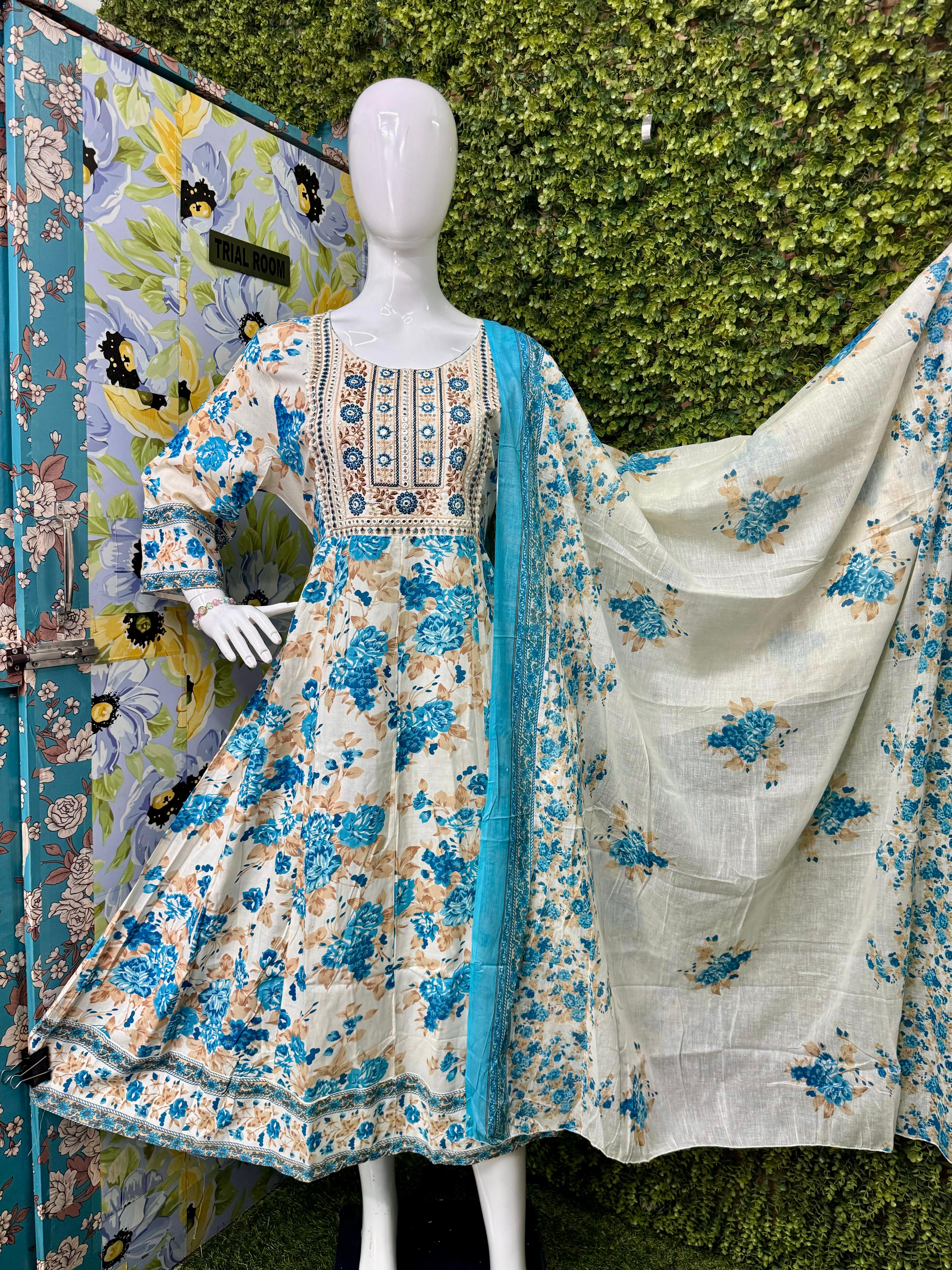 PLUS SIZE - KURTI WITH DUPATTA