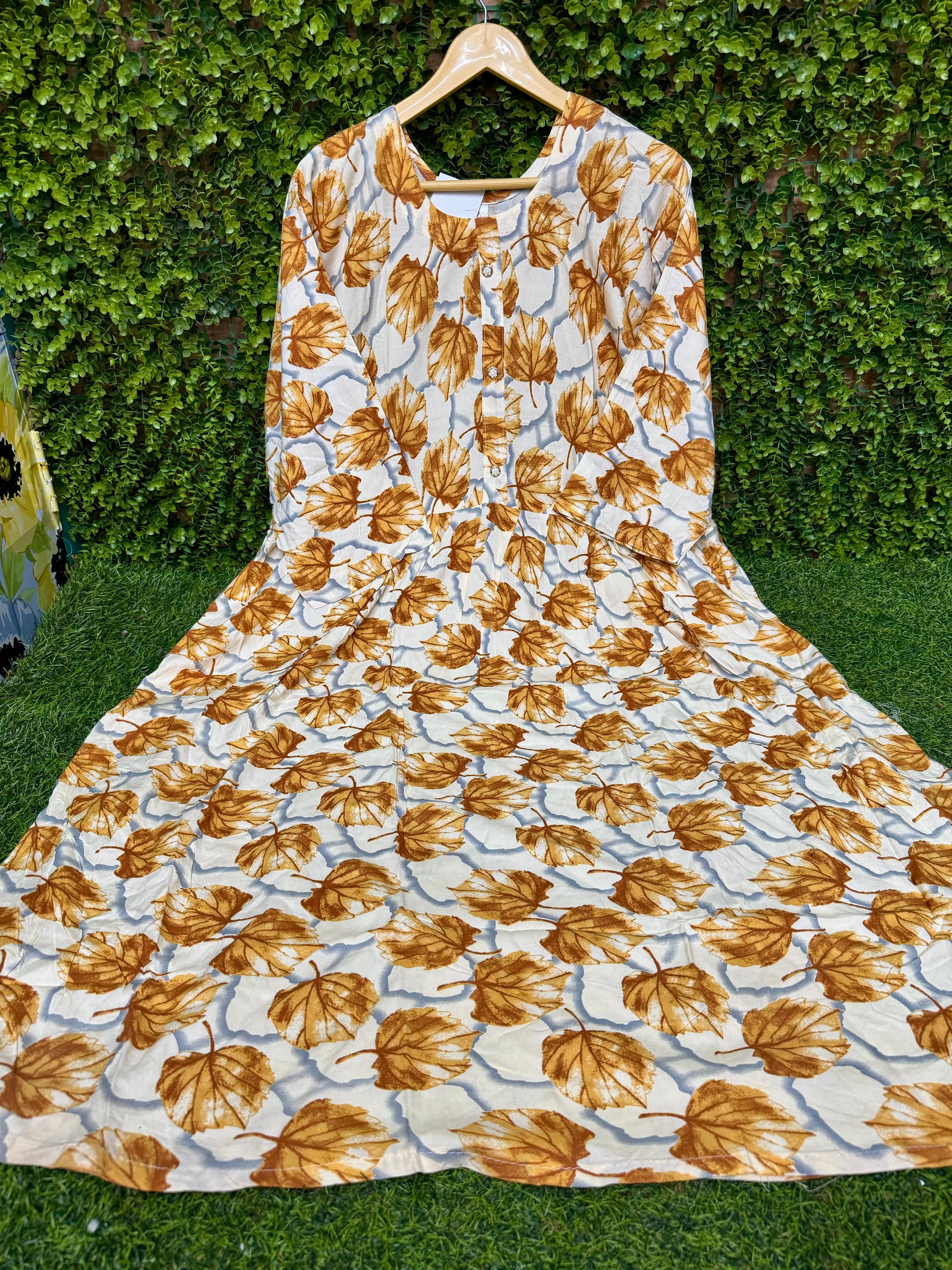 PLUS SIZE - UMBRELLA KURTIS