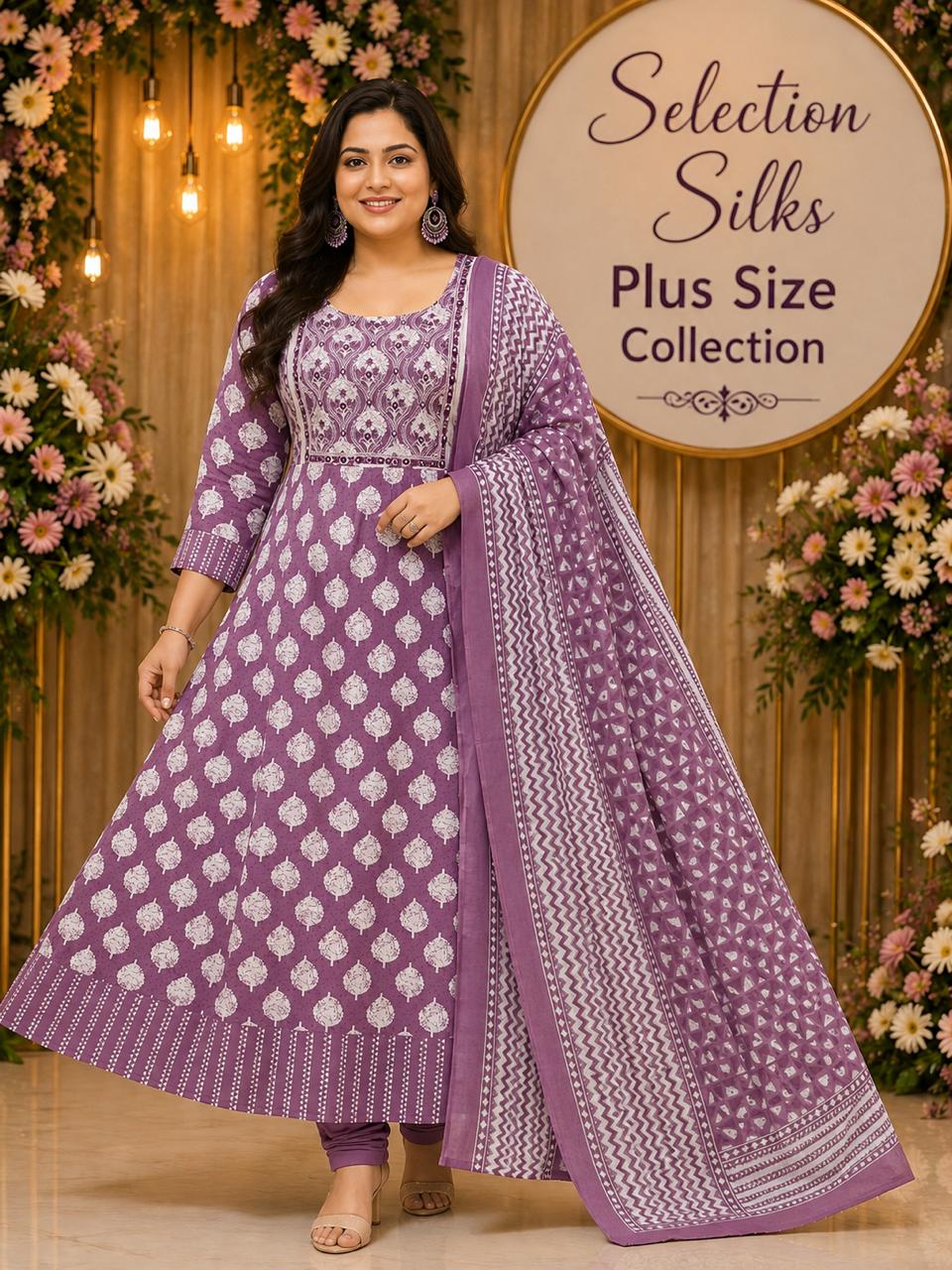 PLUS SIZE - KURTI WITH DUPATTA