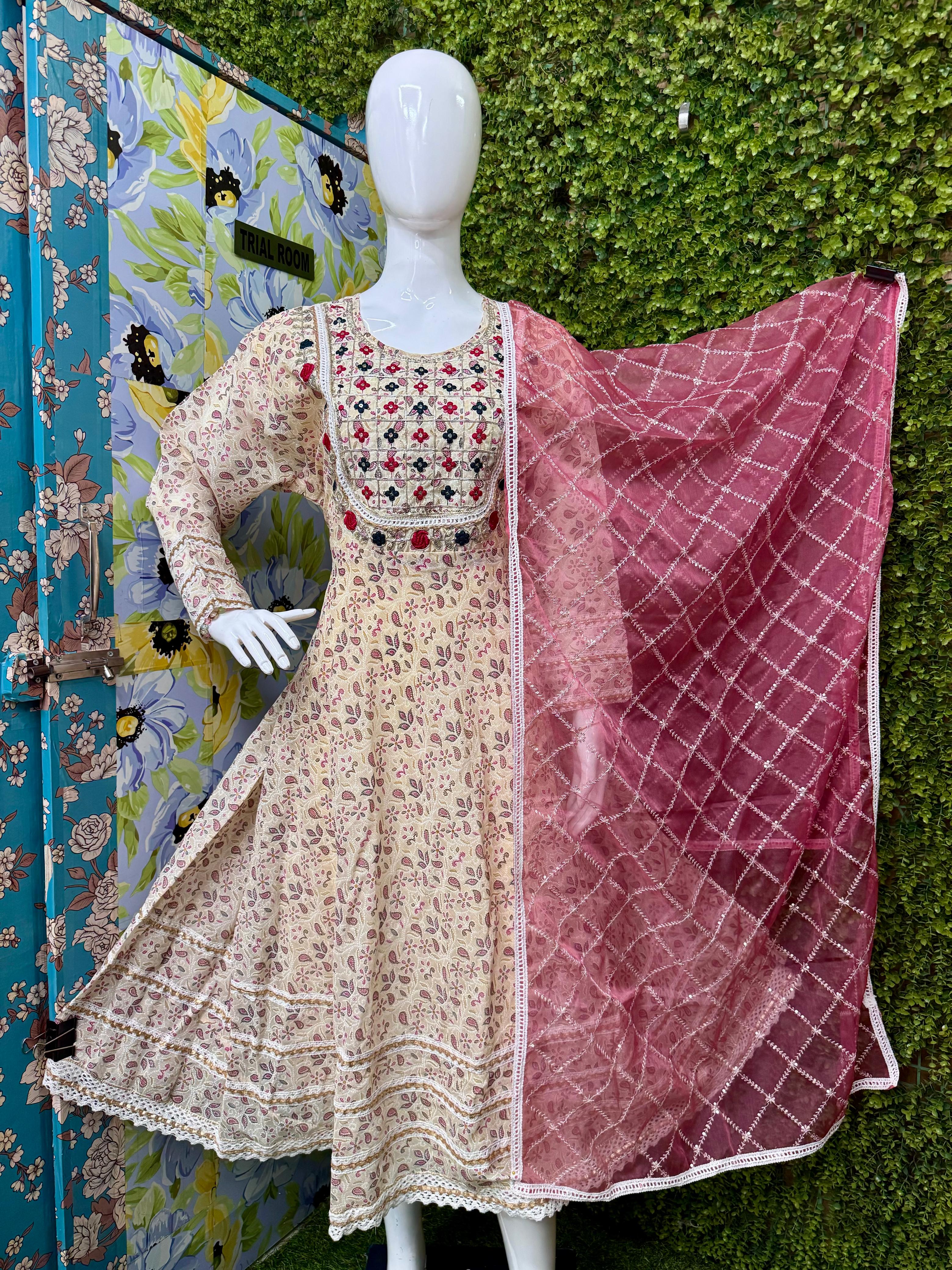 PLUS SIZE - KURTI WITH DUPATTA