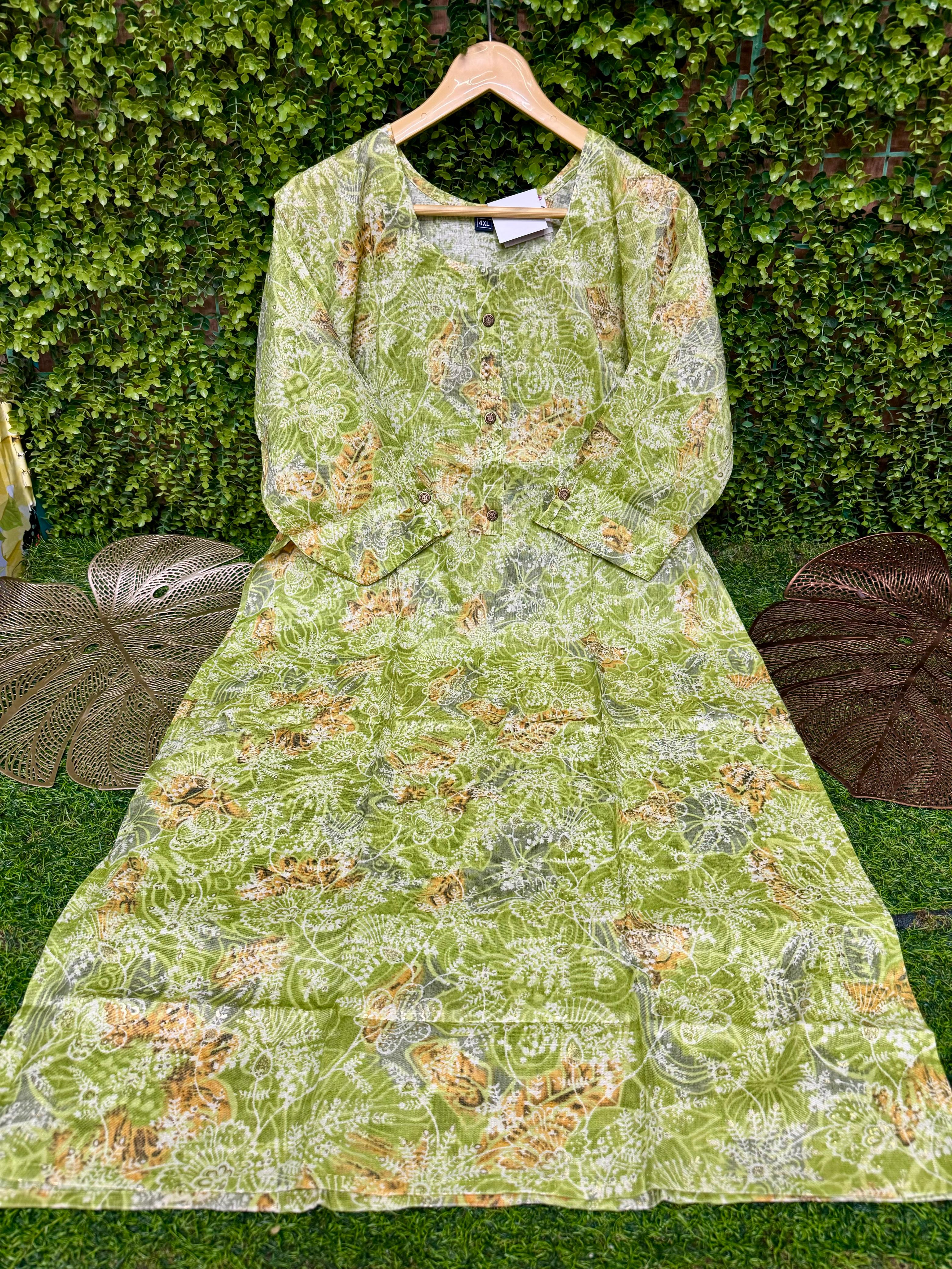 PLUS SIZE - SIDE OPEN KURTIS