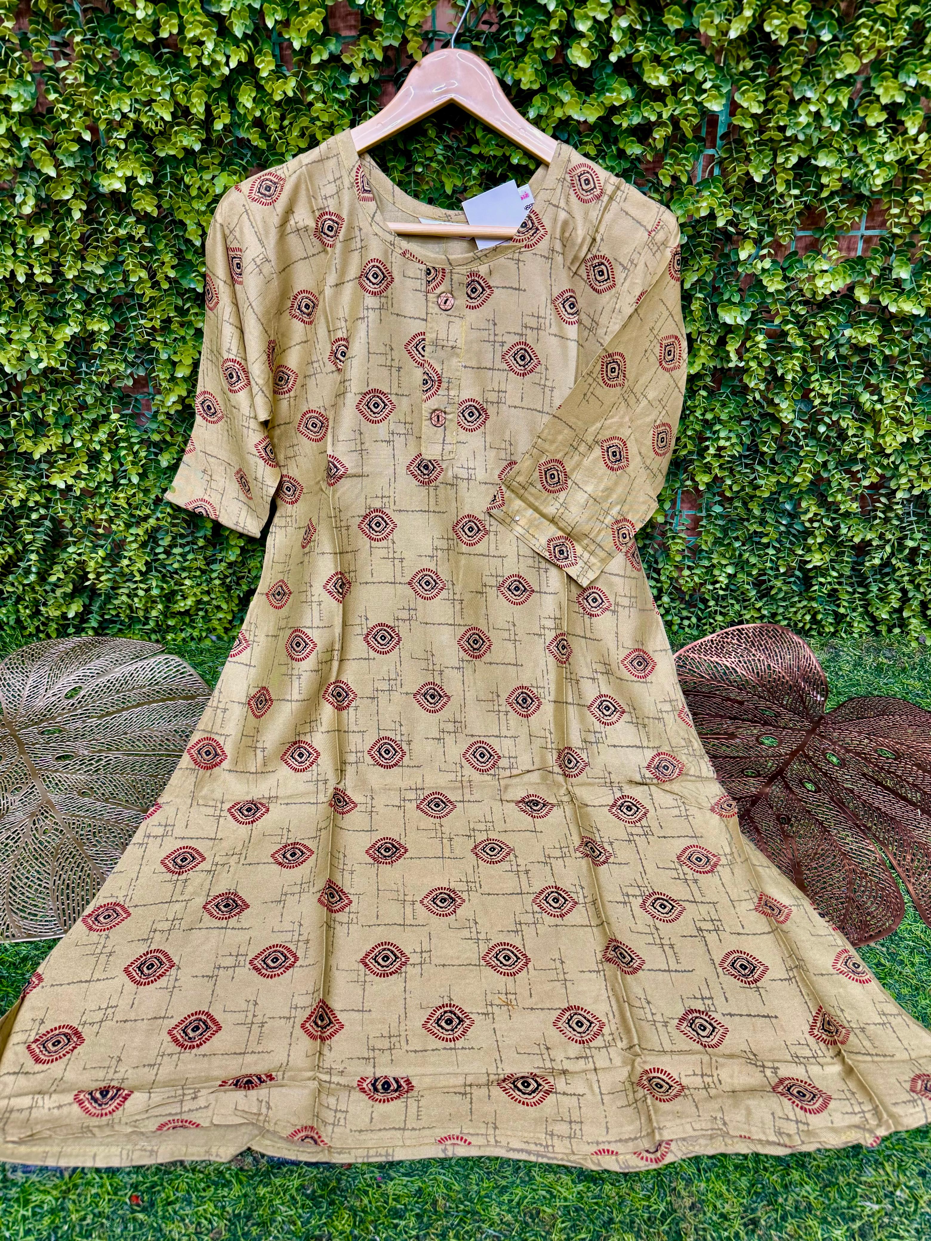 DAILY WEAR SEMI UMBRELLA KURTIS