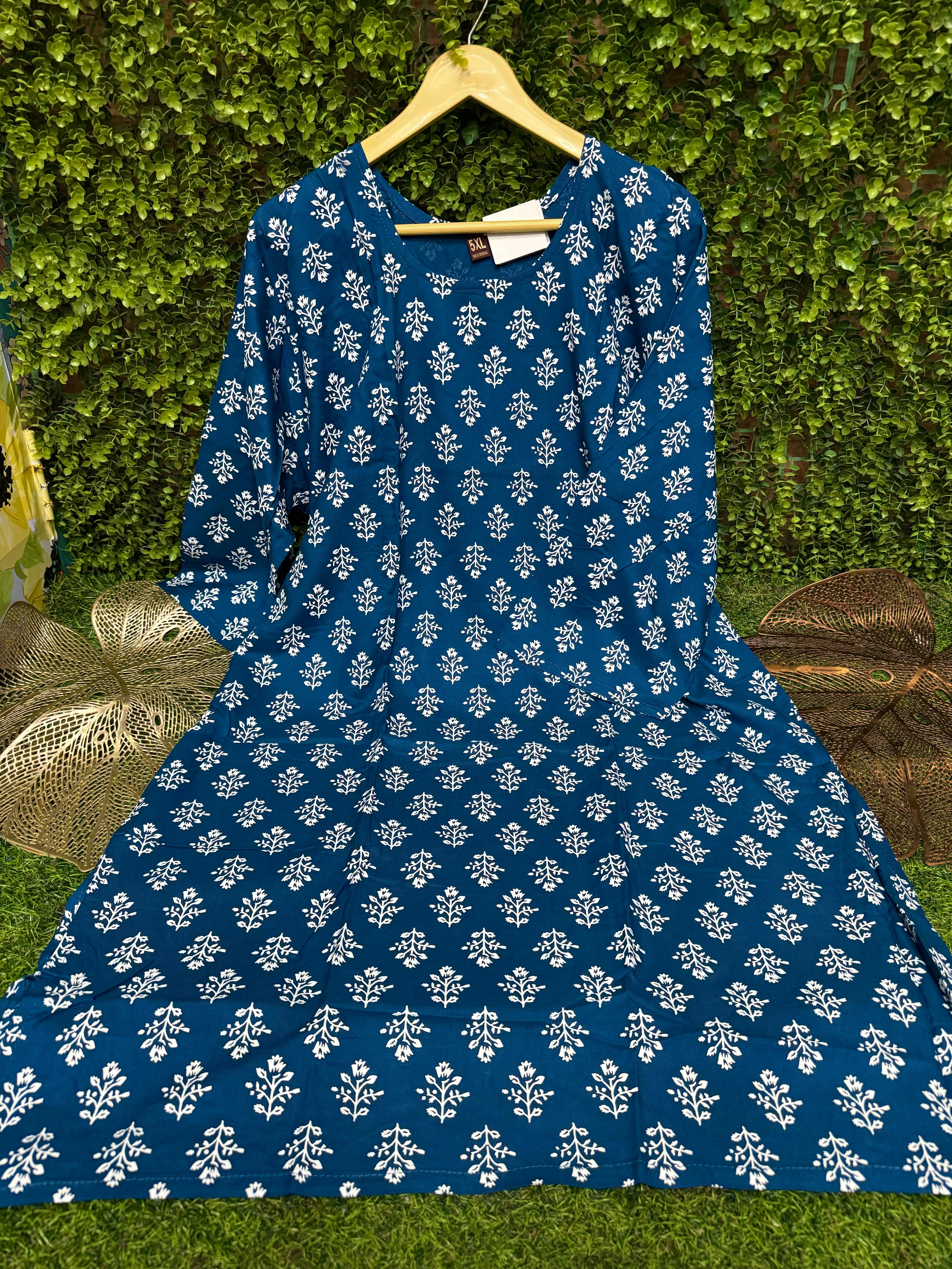 PLUS SIZE - SIDE OPEN KURTIS