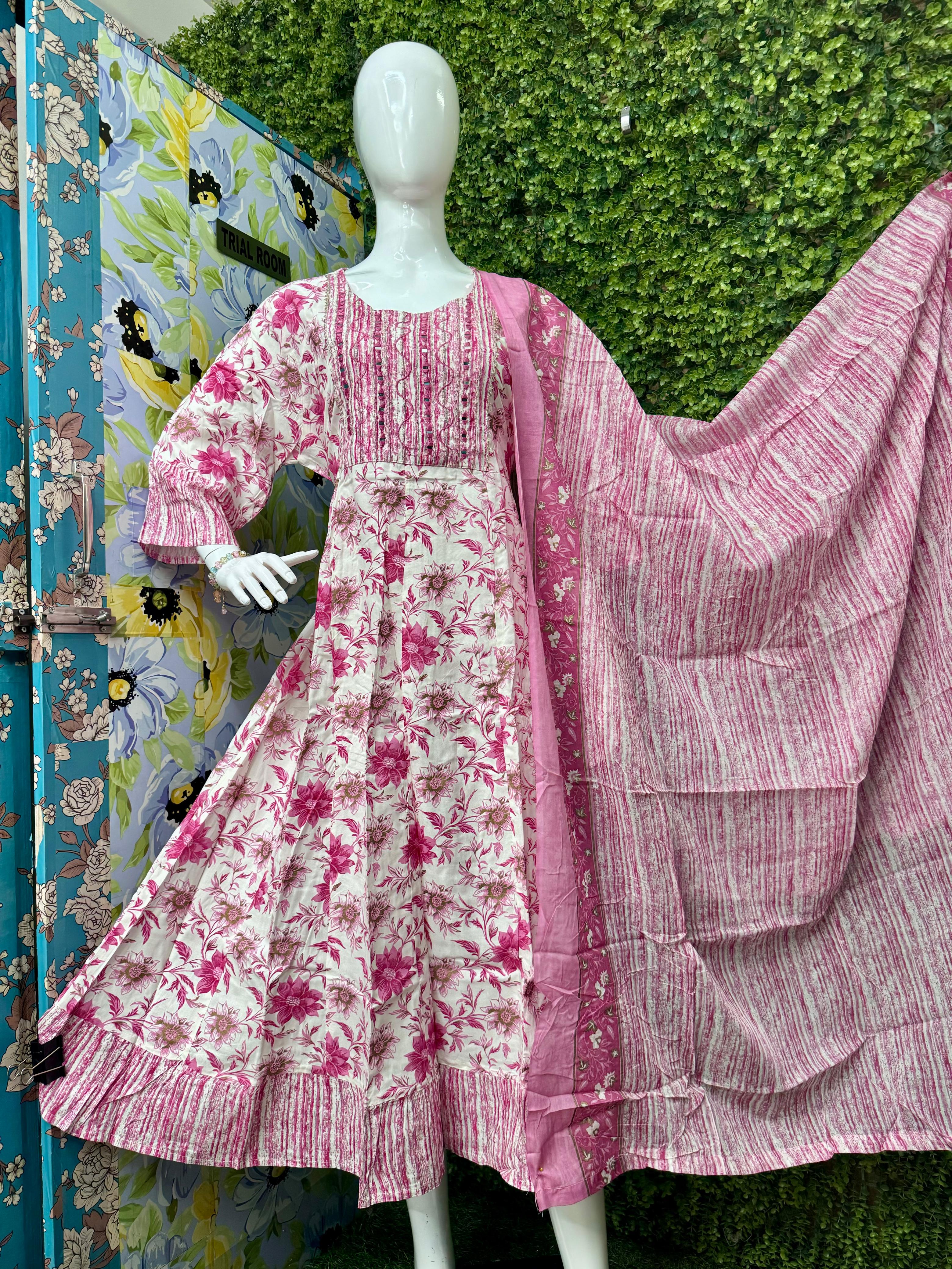 PLUS SIZE - KURTI WITH DUPATTA