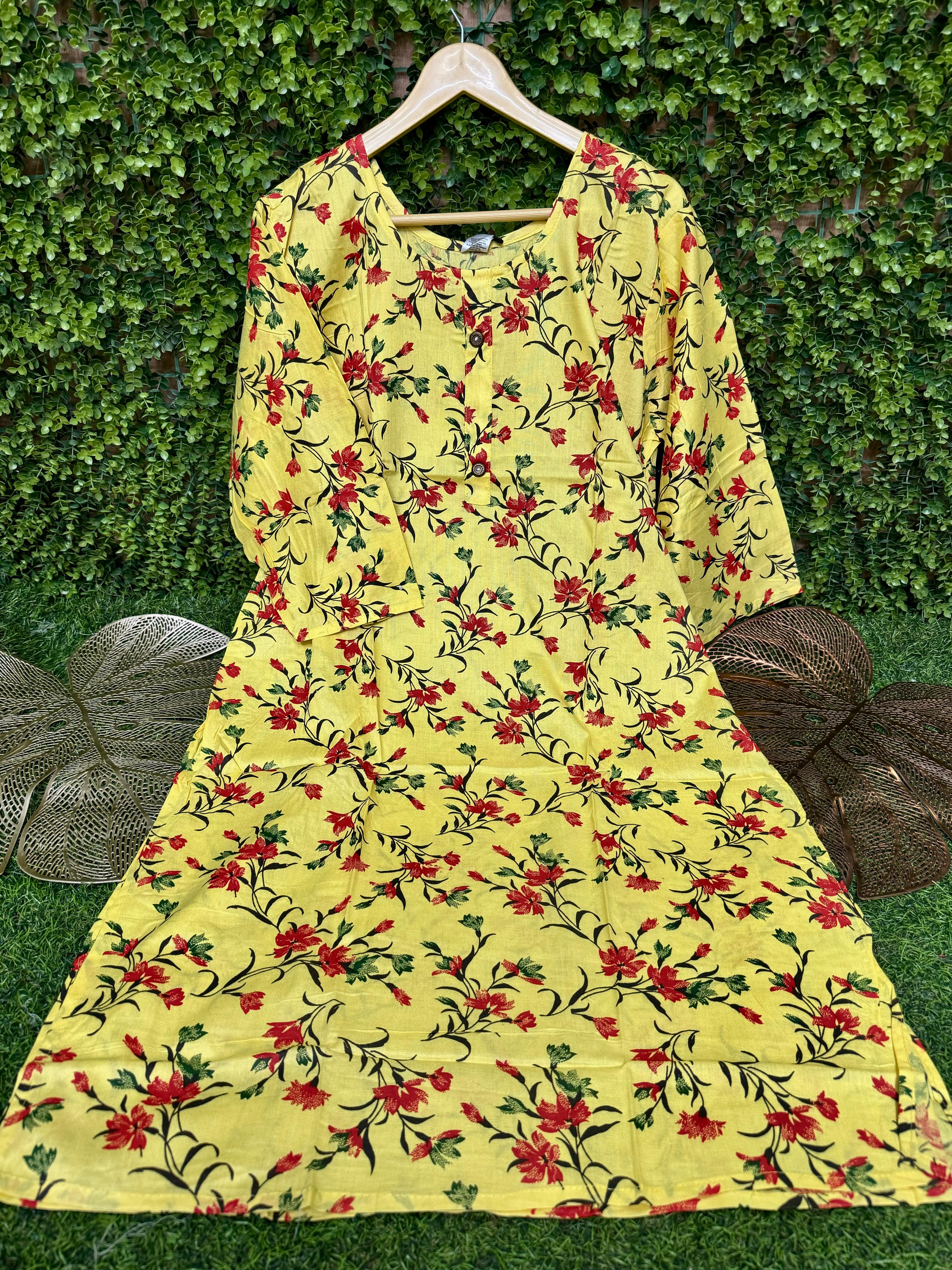 DAILY WEAR SIDE OPEN KURTIS