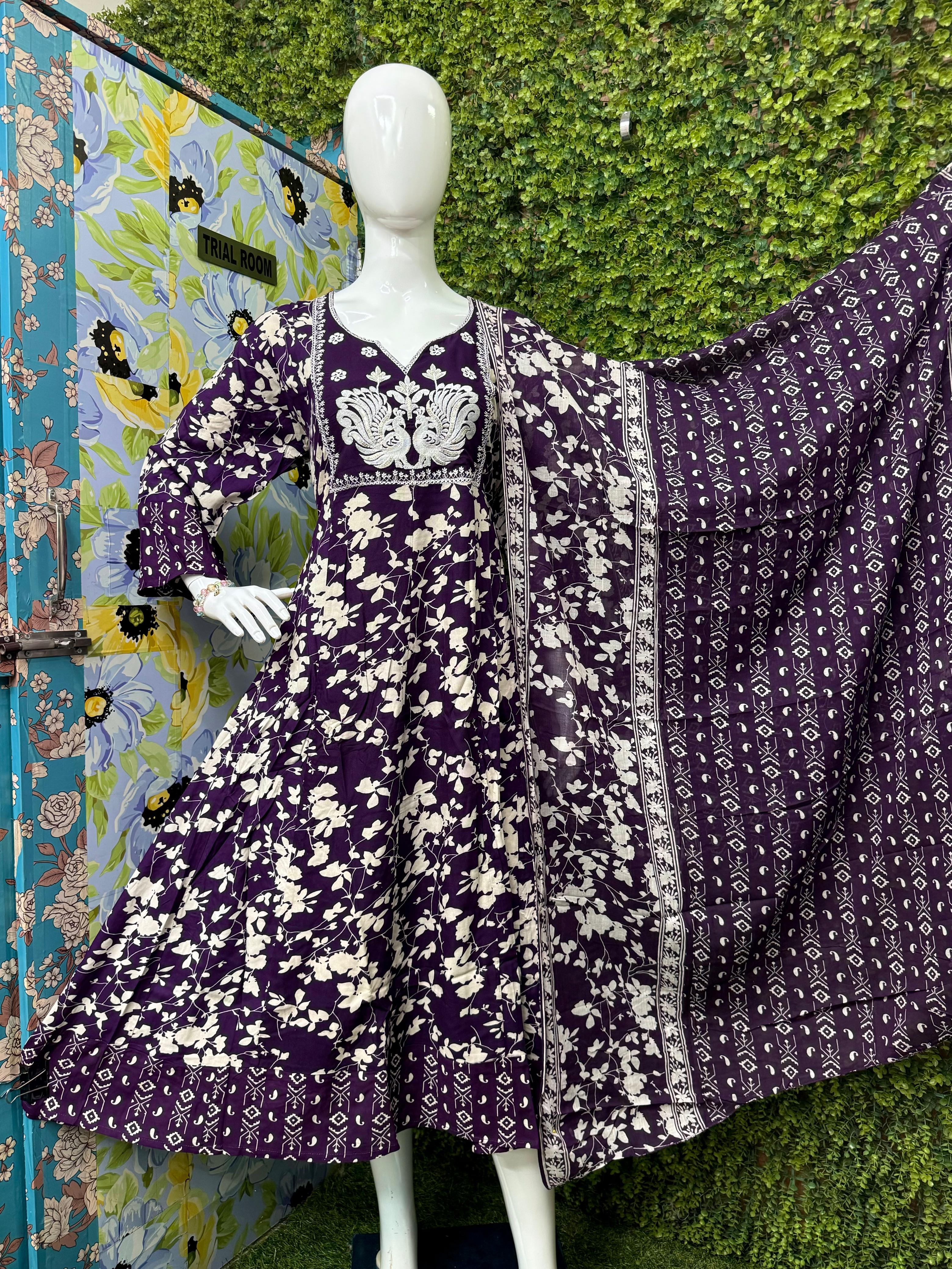 PLUS SIZE - KURTI WITH DUPATTA