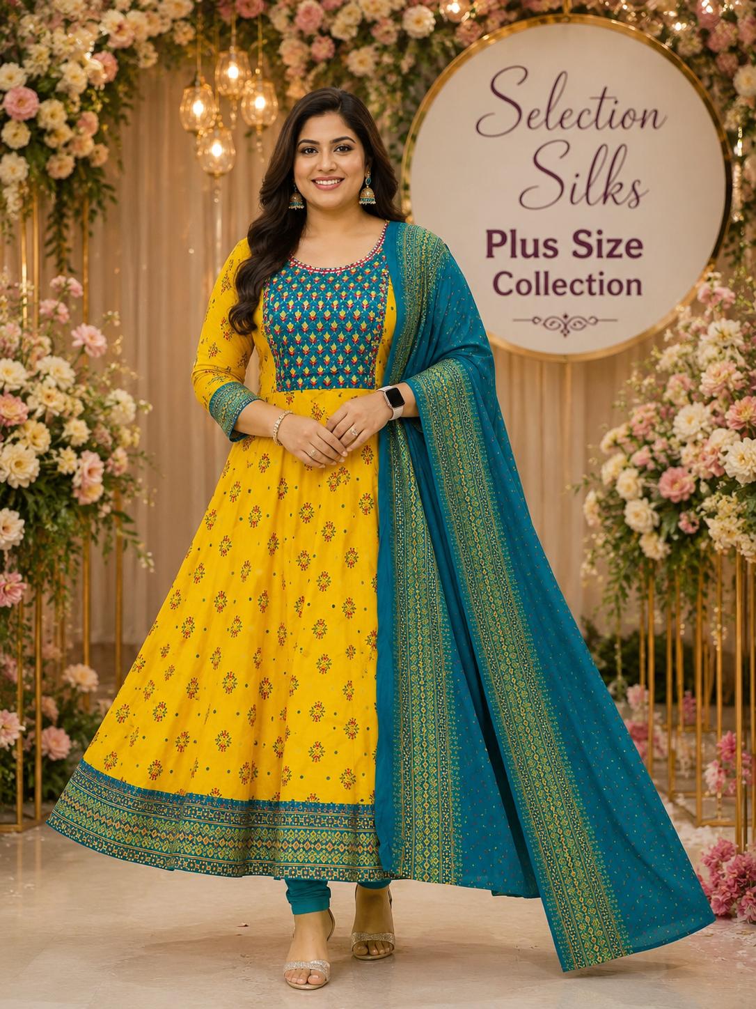 PLUS SIZE - KURTI WITH DUPATTA