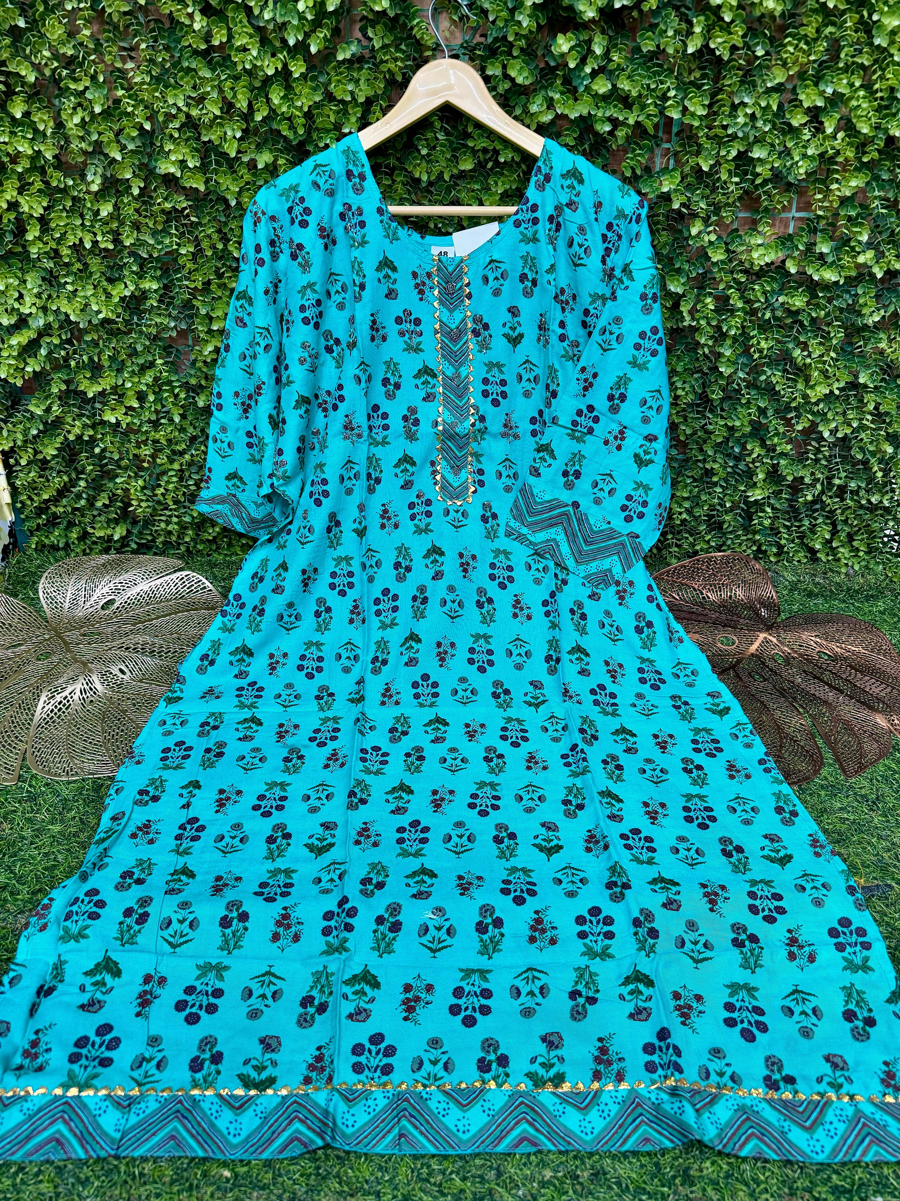 PLUS SIZE - SIDE OPEN KURTIS