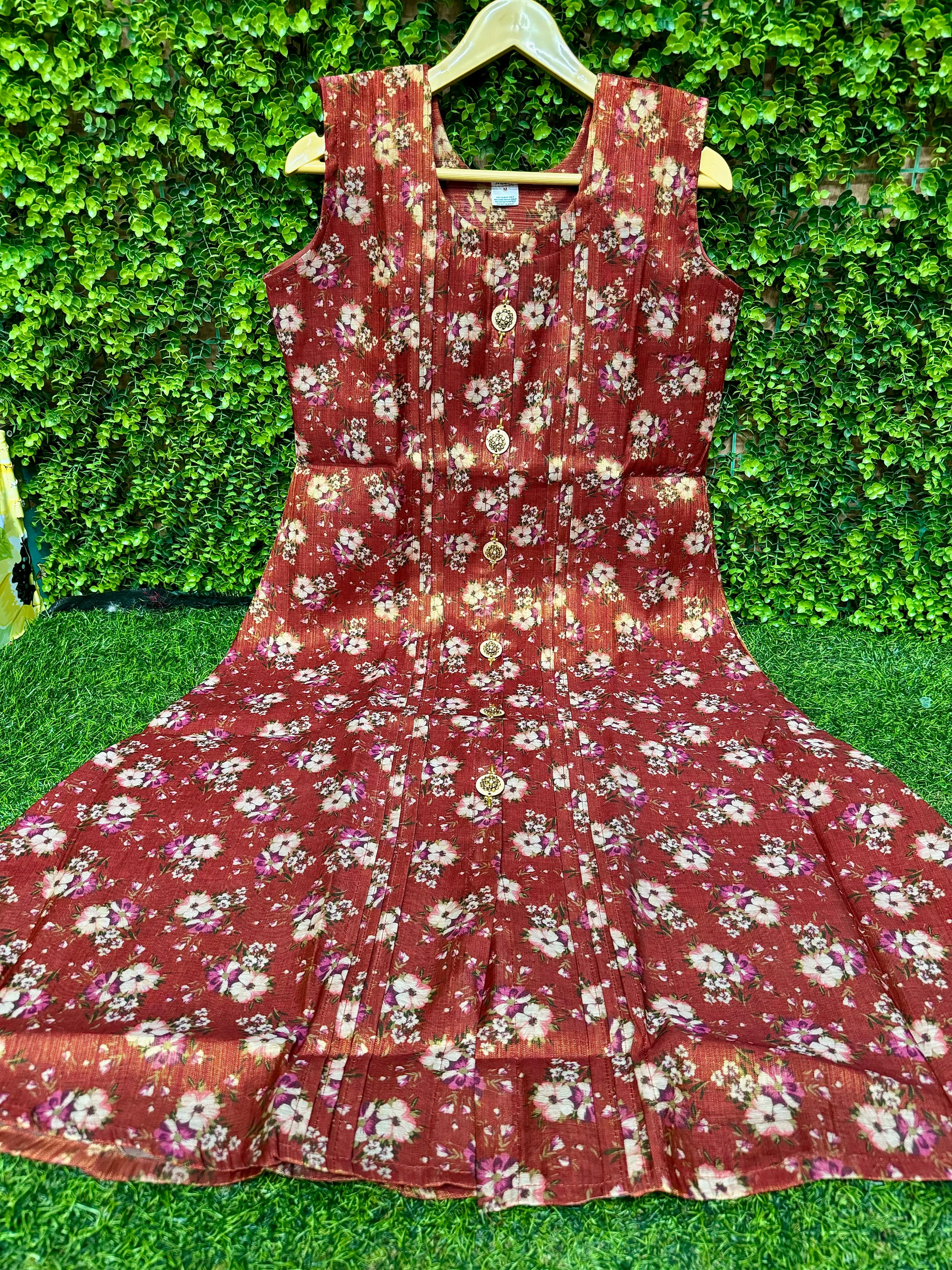 TISSUE KURTIS - A LINE