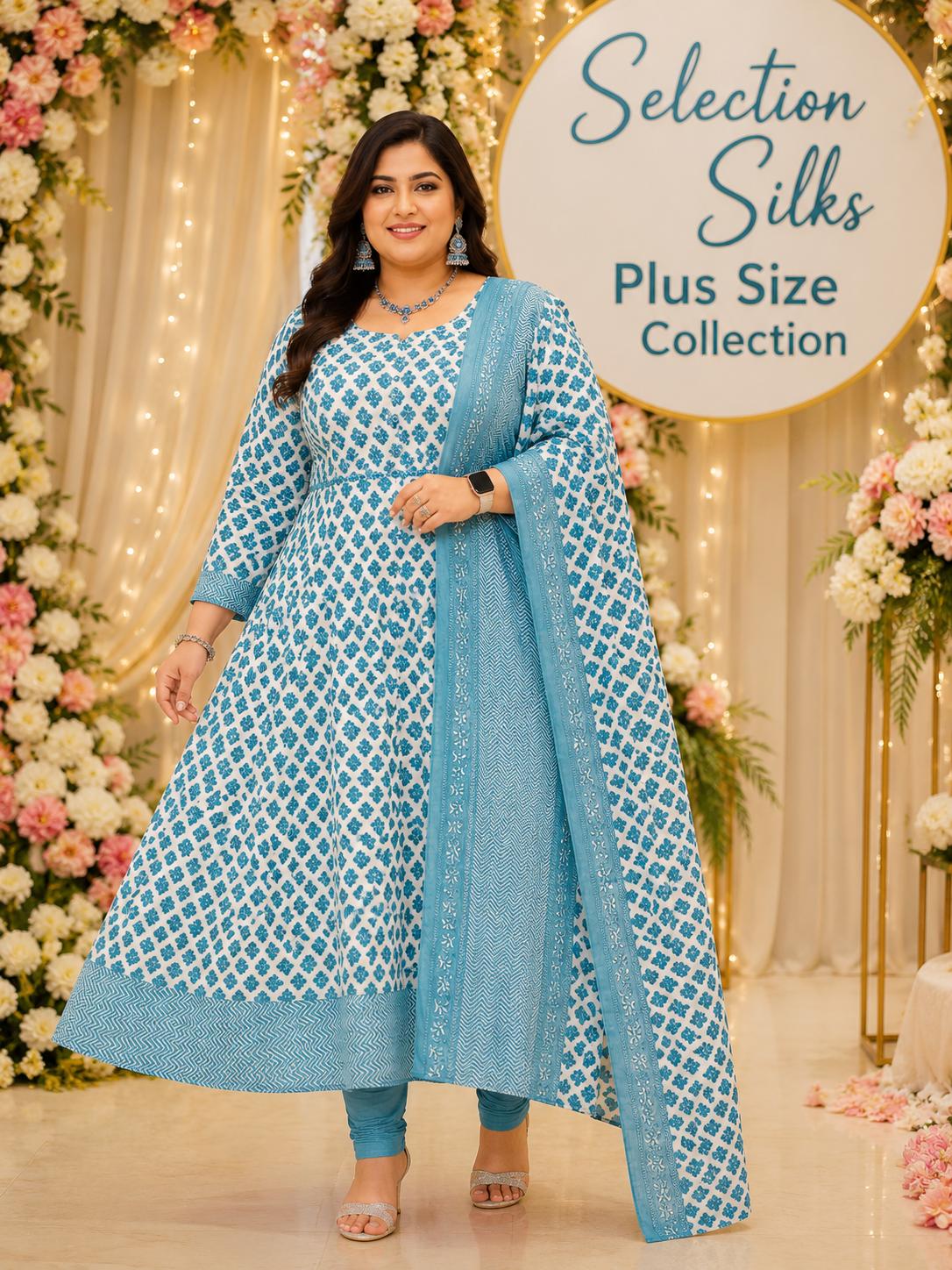 PLUS SIZE - KURTI WITH DUPATTA
