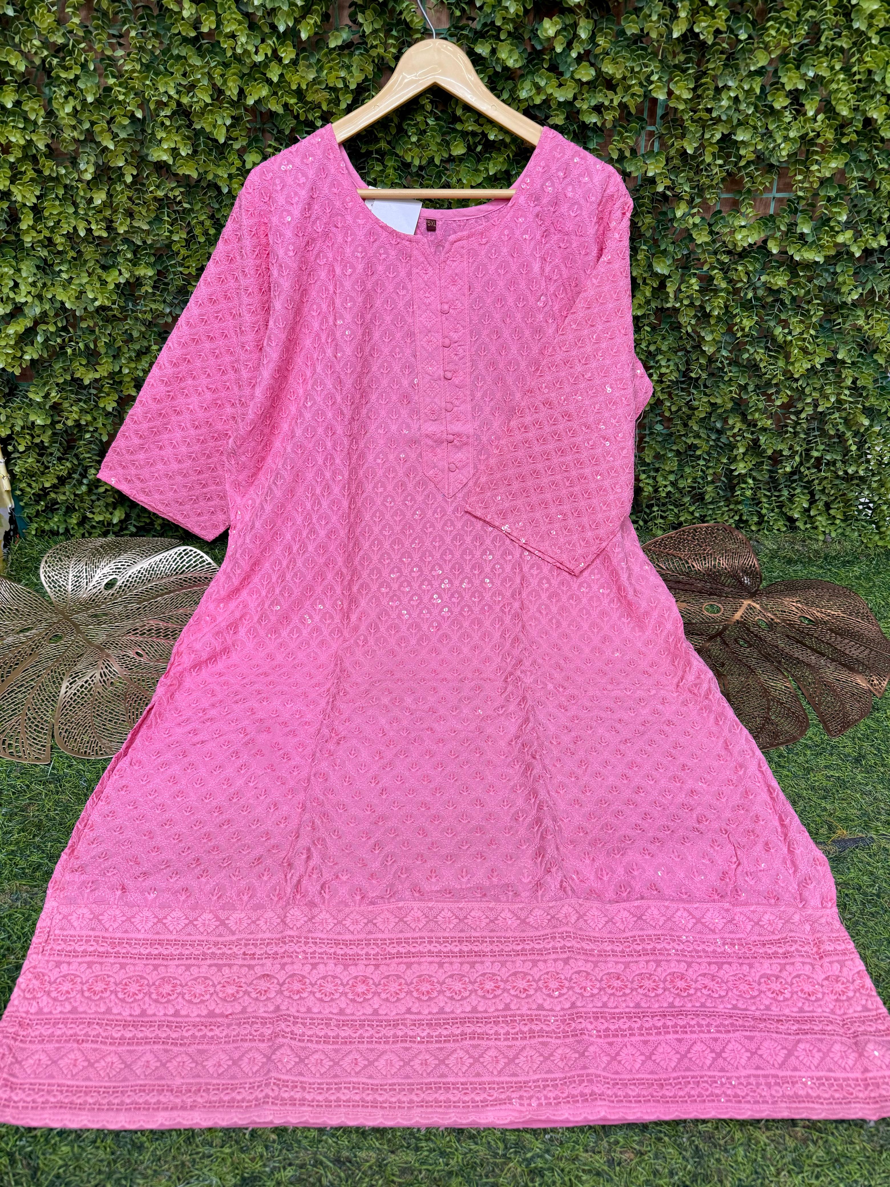 PLUS SIZE - SIDE OPEN KURTIS