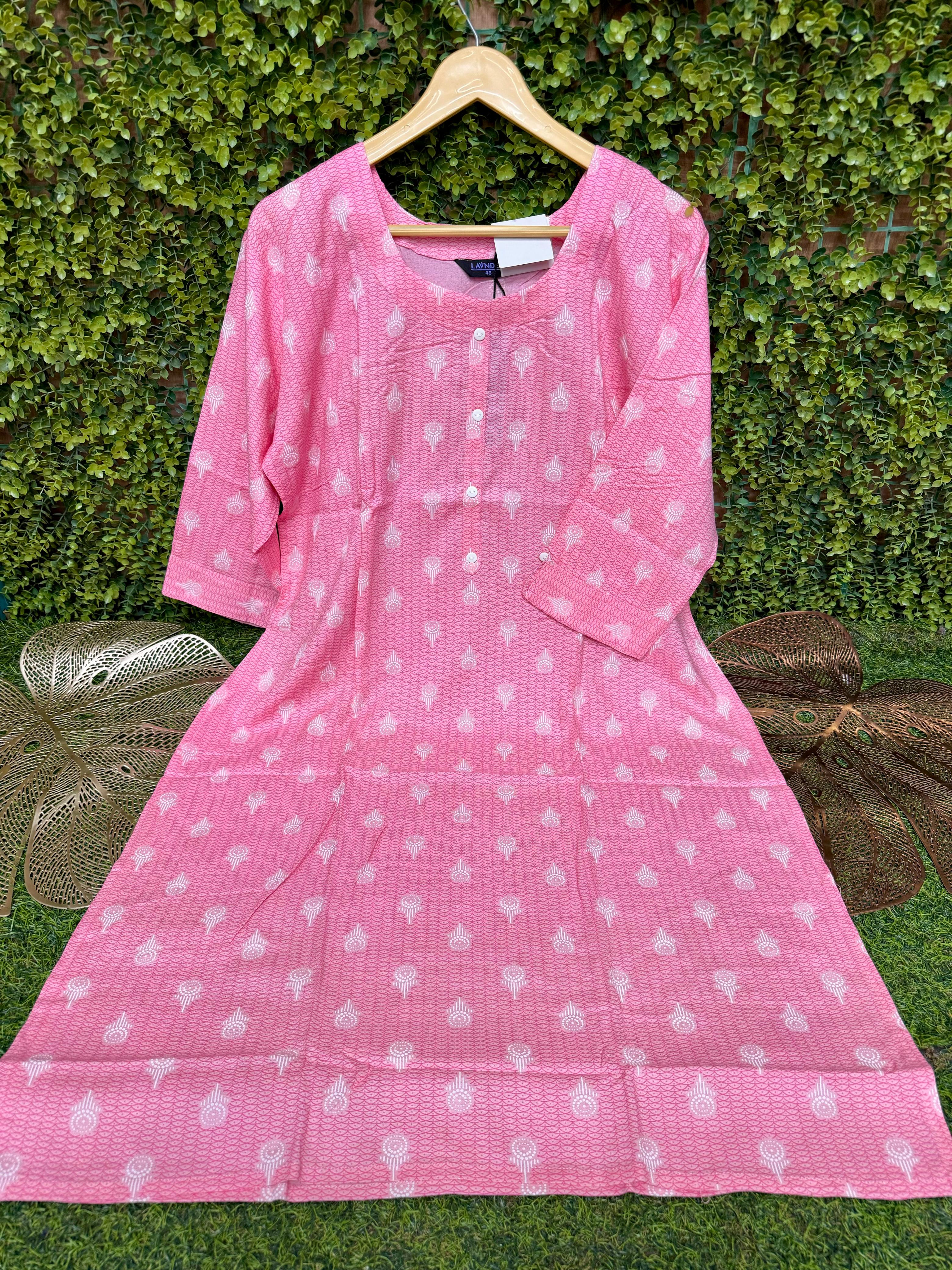 PLUS SIZE - SIDE OPEN KURTIS