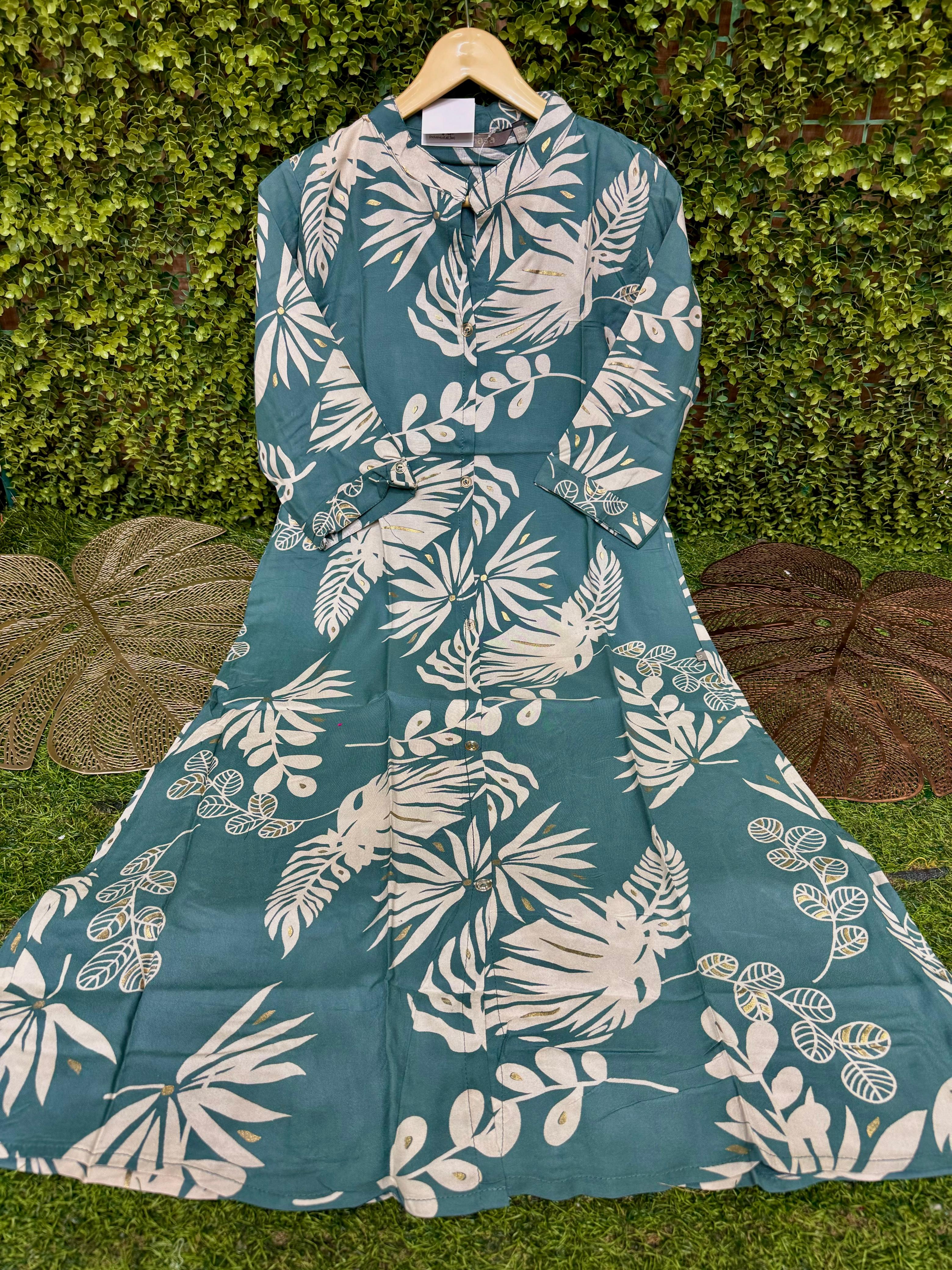 A - LINE UMBRELLA KURTIS