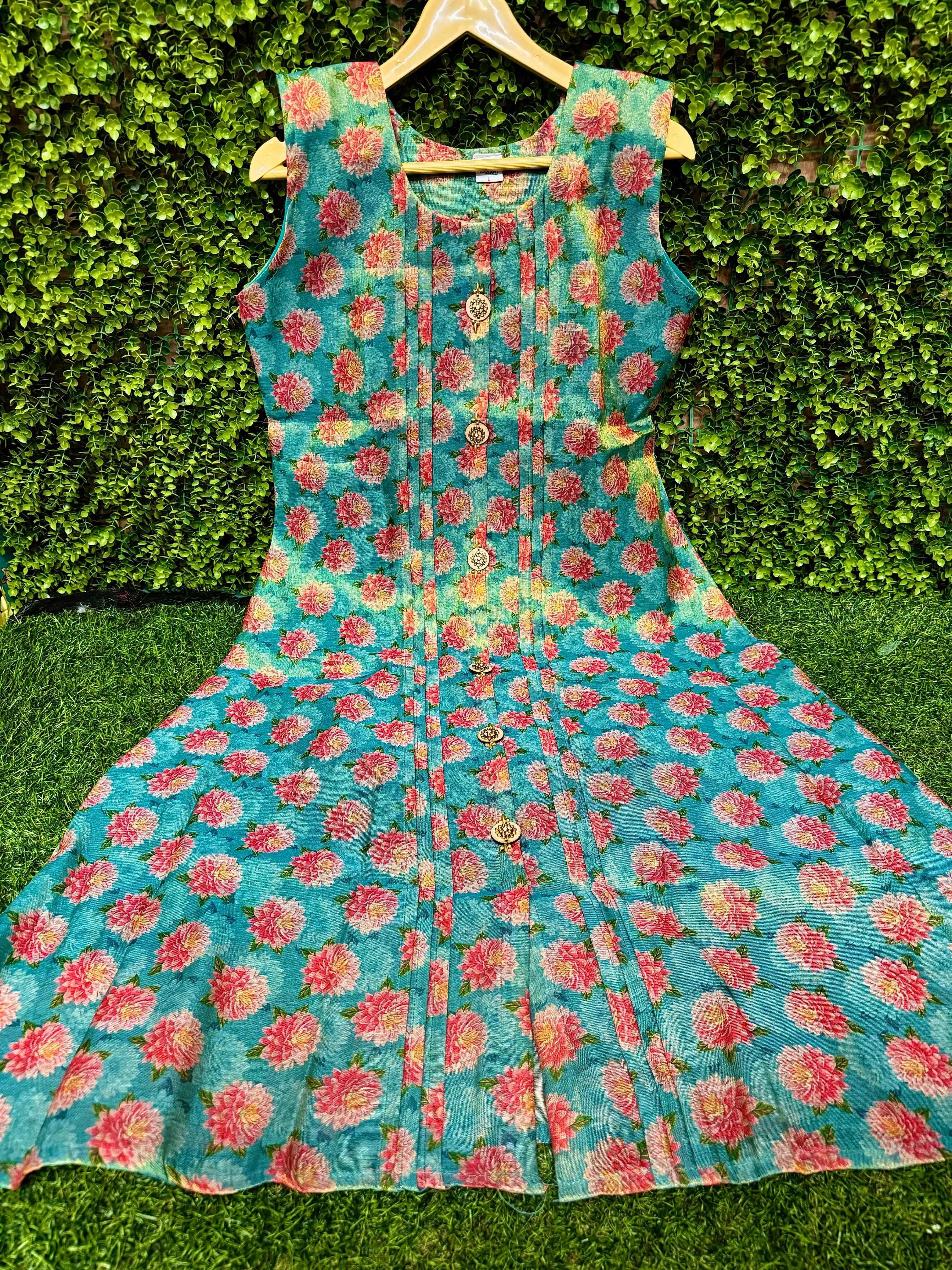 TISSUE KURTIS - A LINE