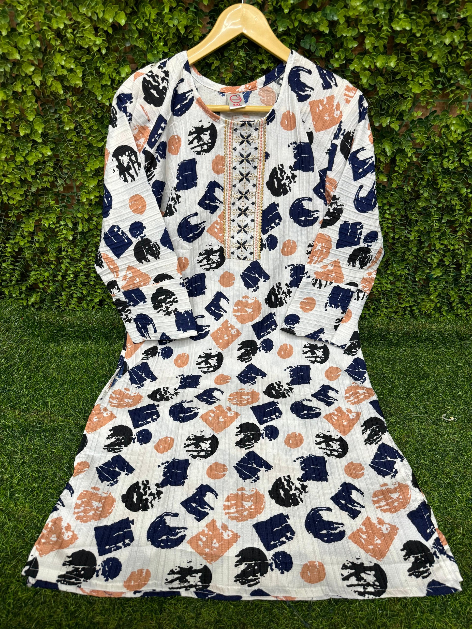 POPCORN SIDE CUT KURTIS