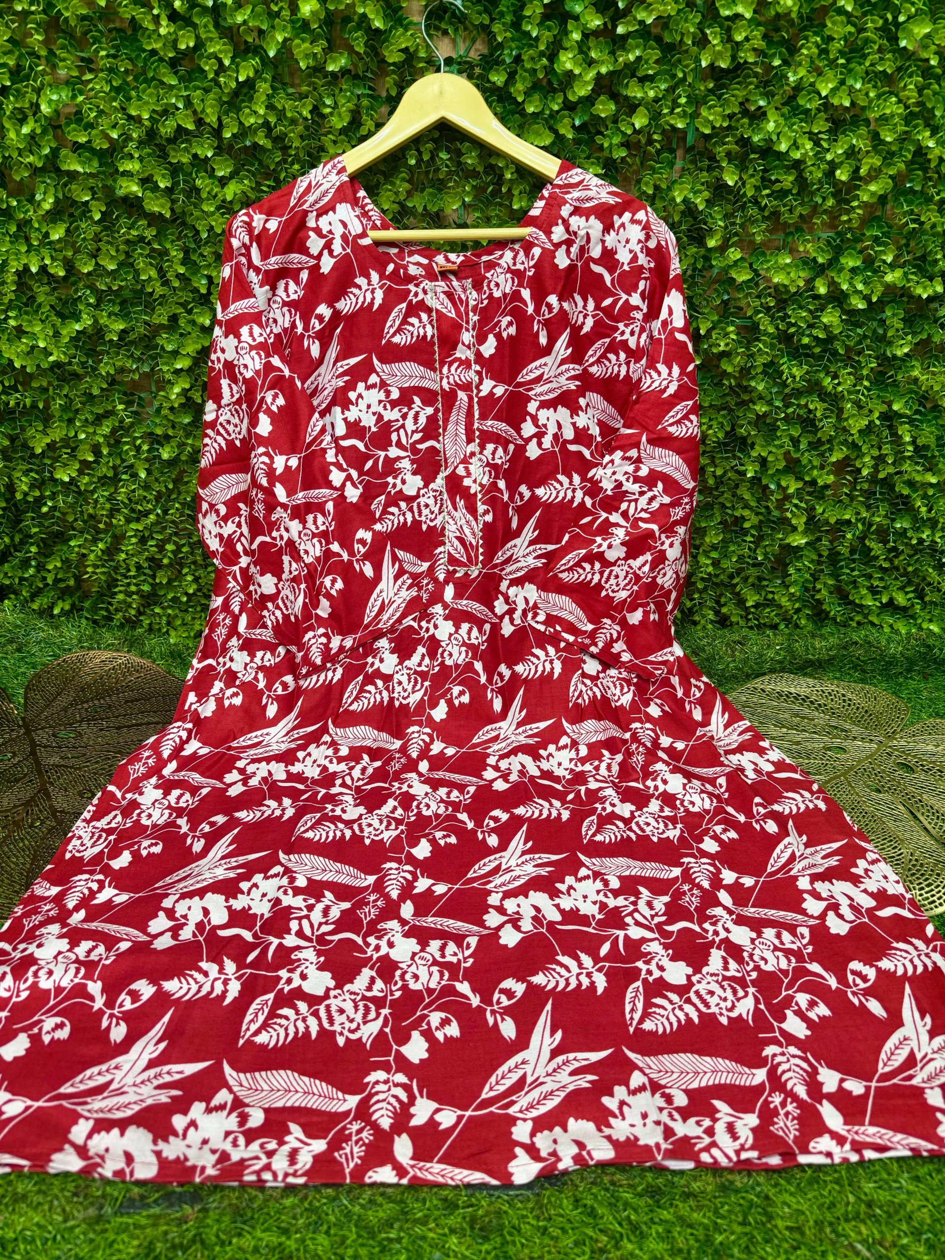 PLUS SIZE SIDE OPEN KURTIS