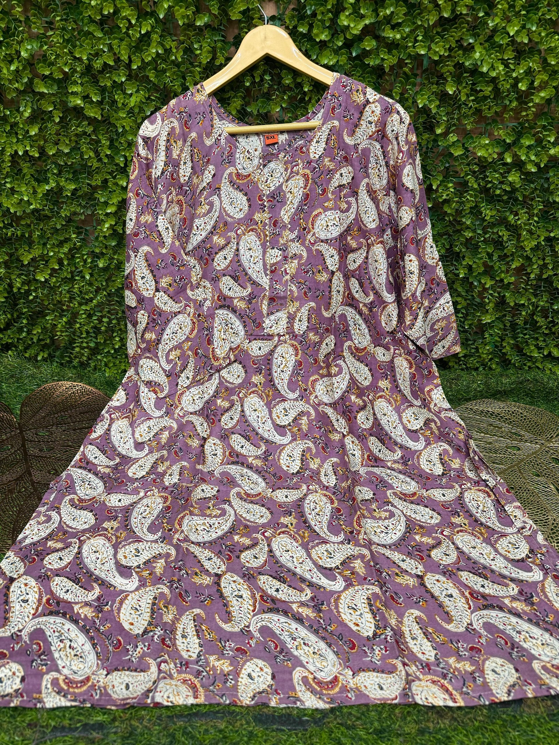 PLUS SIZE SIDE OPEN KURTIS