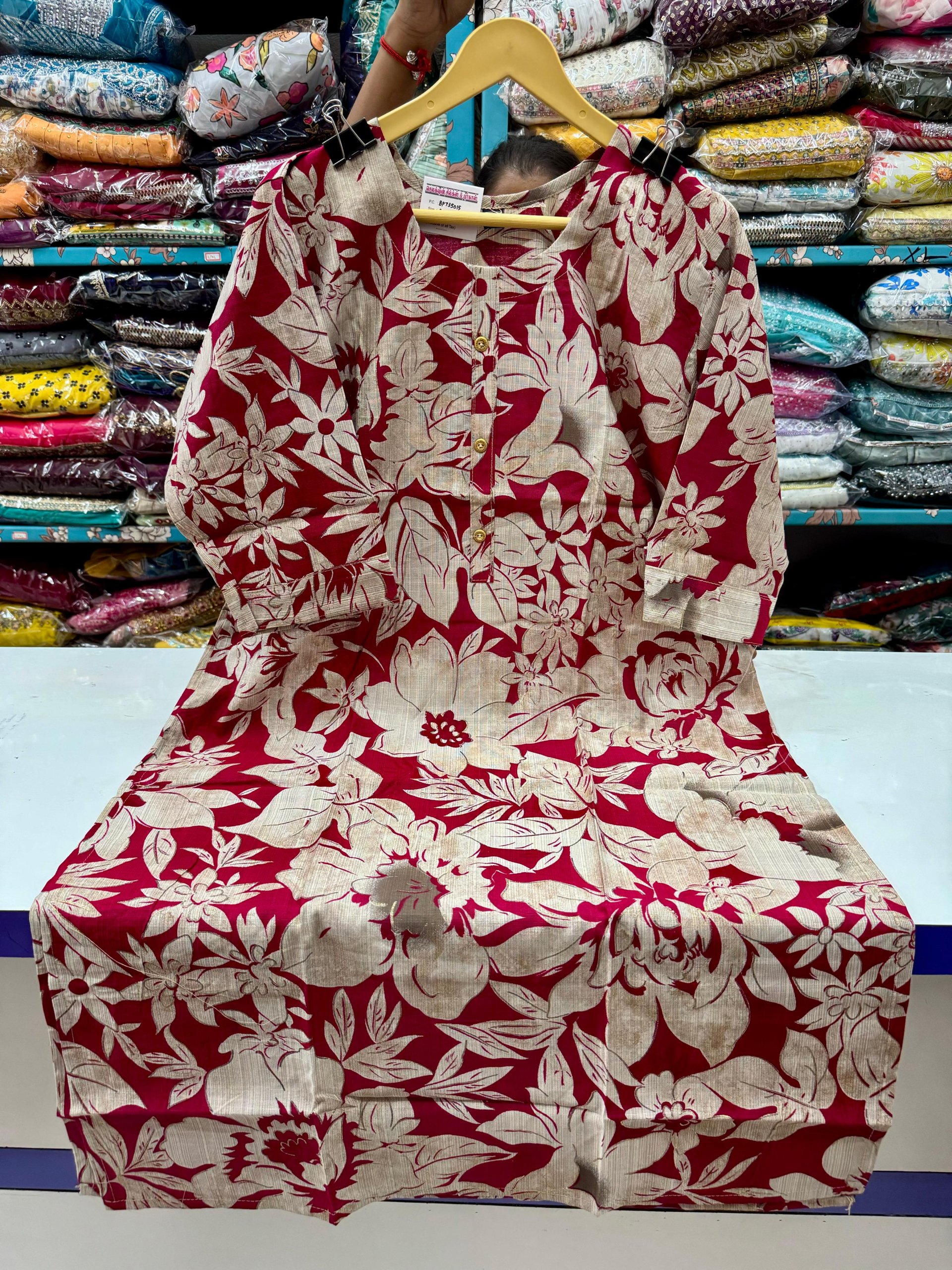 PLUS SIZE SIDE OPEN KURTIS