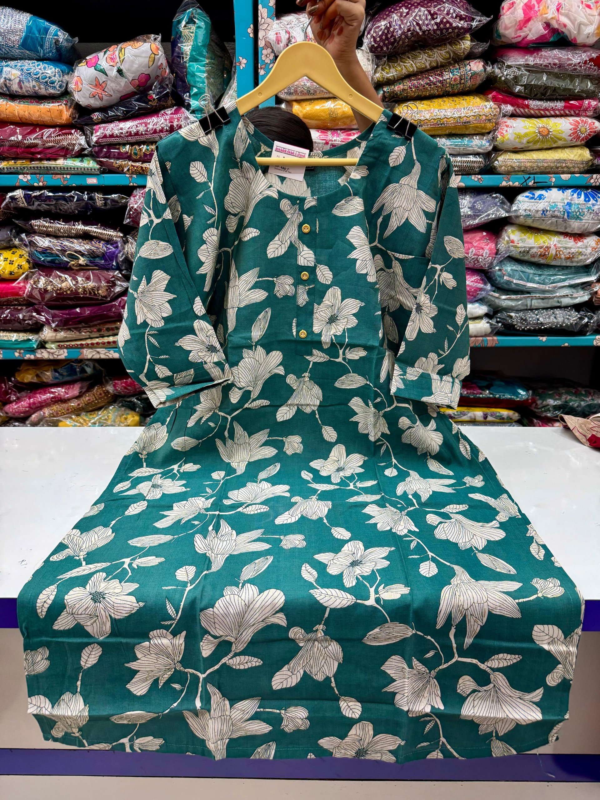 PLUS SIZE SIDE OPEN KURTIS