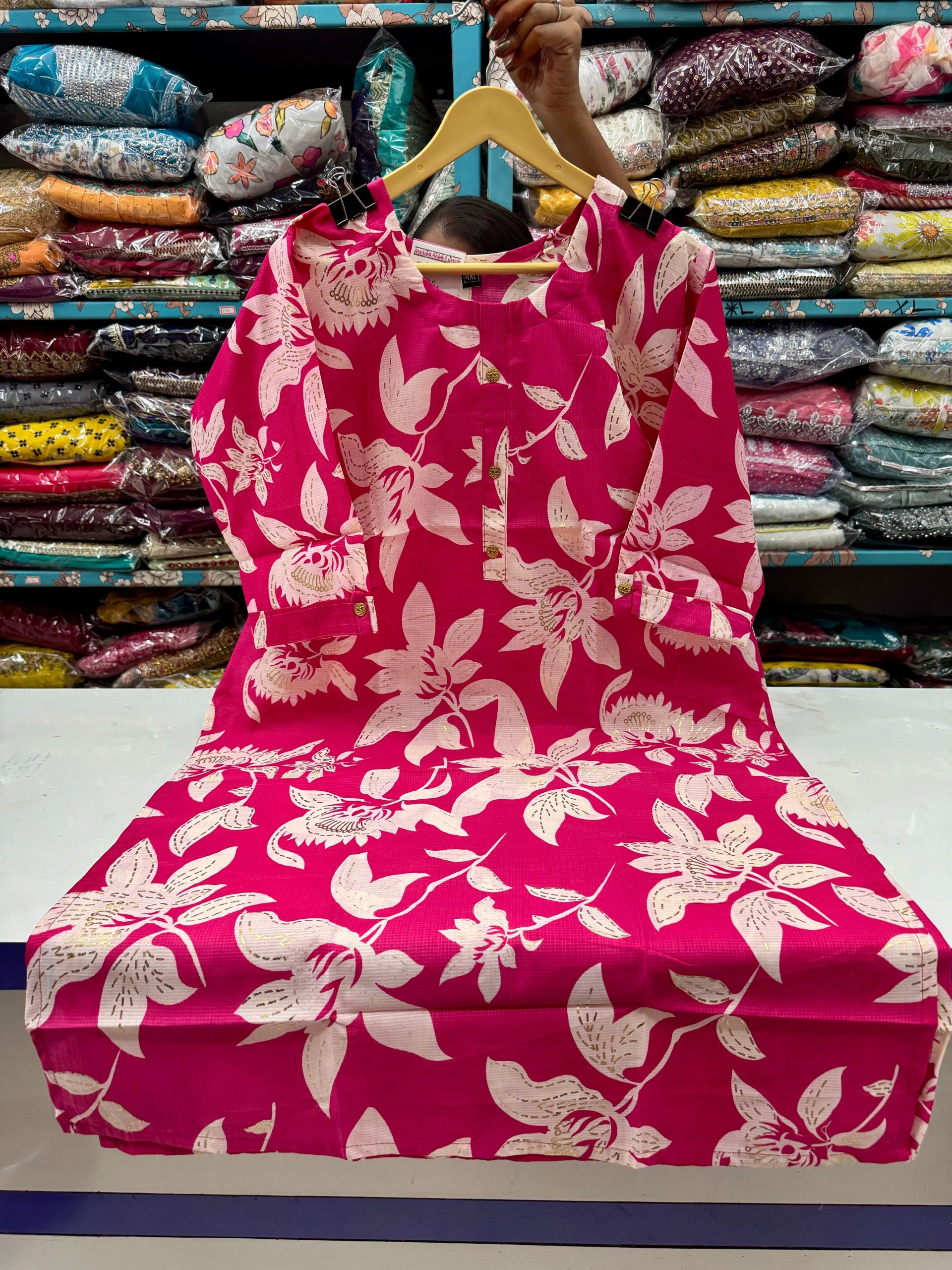 PLUS SIZE SIDE OPEN KURTIS